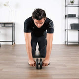 Dual-Wheel Ab Roller – Core Strength Trainer for Abs, Arms & Back with Non-Slip Handles