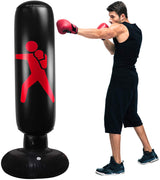 Inflatable Boxing Punching Bag – Freestanding Vertical Training Bag for Kids & Adults