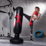 Inflatable Boxing Punching Bag – Freestanding Vertical Training Bag for Kids & Adults