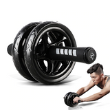 Dual-Wheel Ab Roller – Core Strength Trainer for Abs, Arms & Back with Non-Slip Handles